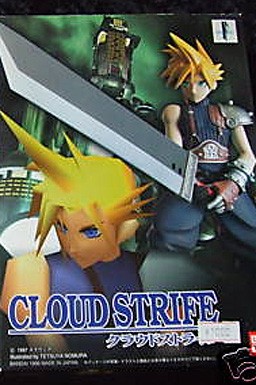 Cloud Strife (Bandai Model Kit), Final Fantasy VII, Bandai, Model Kit